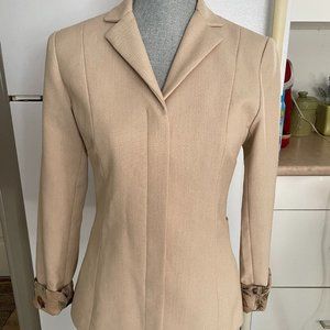 Vintage A WEAR Beige Blazer,  Made in Canada